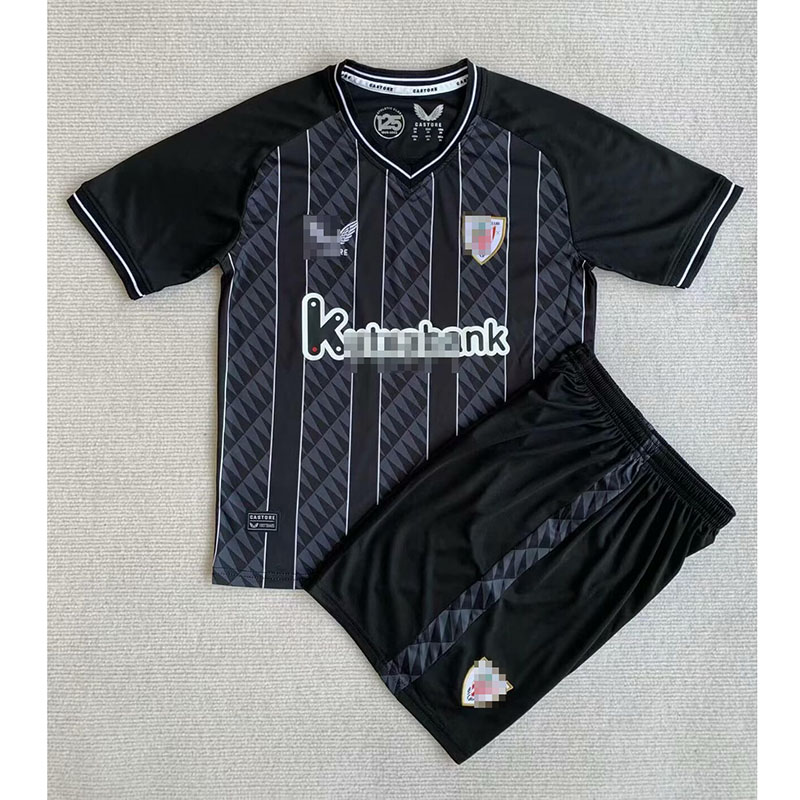 Camiseta de Portero Athletic de Bilbao 2023/2024 Negro Niño Kit